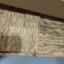 11x11in Wicker Storage Baskets Set of 5 Collapsible Water Hyacinth Basket for Organizing,Handwoven Woven Bins for Bedroom,Living Room,Shelves - Natural