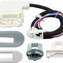 Washer Door Lid Lock Switch Assembly for Washing Machine WH08X31577 WH01X24114 WH01X26114 WH01X27954 WH08X37938 WH08X32697 GTW220ACK1WW GTW220ACK2WW GTW220ACK4WW GTW220ACK5WW GTW330ASK0WW