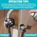 DURATECH 11" Basin Wrench, Sink Wrench, Adjustable Tap Nut Spanner Basin Spanner, Capacity of 3/8" to 1-1/4" for Fixing Back and Union Nuts Under Sink