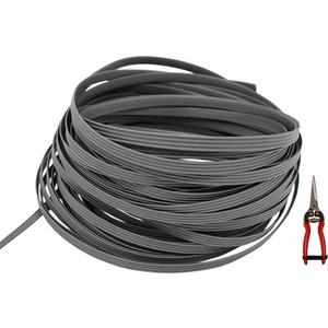 Repair Kit for Wicker Table and Chair, PE Rattan for Outdoor Patio Furniture, All-Weather Wicker for Conversation Set Repair (140 ft) (Grey)