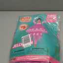 Spooktacular Creations Kids Halloween Inflatable Costume, Light-Up Jellyfish Blow-up Costume Girls, Sea Animal Inflatable Suit for Halloween Themed Parties