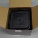 Bed Risers Heavy Duty, Oversized Furniture Risers, Support Up to 6000 Lbs, Lift 1 inch for Couch, Sofa, Table,Chair (Black 4 Pack, 1 inch)