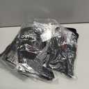 Compression Crew Socks for Women Thin Lightweight (15-20 mmHg) for Athletic Nurse Circulation Support Socks, 4 Pairs (Small-Medium, 02- Black)