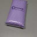 Chyhomenyc Marilyn Light Purple Sheer Curtains 84 Inch Length 2 Panels Set, Light Filtering 3D Leaf Clip Jacquard Textured Voile Sheer Curtain Drapes for Bedroom Living Room, 38Wx84L Inches, 2 Panels