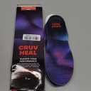 CRUVHEAL Sport Shock Absorbing Insoles - Basketball Athletic Shoe Cushioning Inserts Men Women - Ideal for Active Sports Running Training - Neutral Arch for Sneakers Shoes (M(Men 9-10//Women 10-11), Indigo)