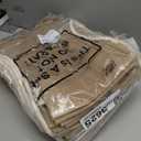 Paterr 12 Pcs Burlap Jute Tote Bag Bachelorette Gift Bag with Handle Tissue Paper Monstera Tag for Bridesmaid Party Favor (Large)