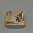 FITKIT 3-Pack Resistance Band Wall Anchor Set, No Weld Wall Mount for Exercise Bands & Suspension Straps  Compact Strength Training Kit for Home Gym Workouts & Physical Therapy