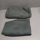  Curtain Panels Window Draperies - (Grey Color) 62x62 inch, 2 Pieces, Privacy Blackout Cloth Fabric, Living Bedroom Room Divider/Sliding Patio Decor Window Curtains  