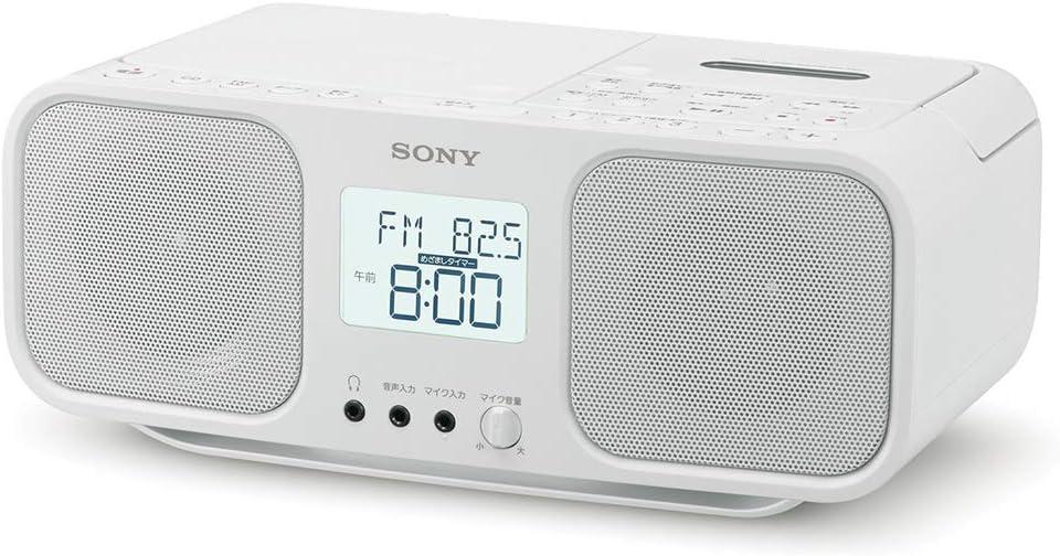 SONY CD Radio Cassette Recorder CFD-S401-W (White)Japan Domestic Genuine Products