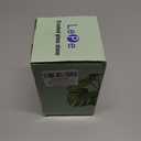 LePe Crushed Fire Glass, Translucent Broken GlassDecorative for Resin Art, Fire Pits, Potted Plants, Garden and Indoor Use, 3-6mm Fire Pit Glass, 1 Pound in Jar(Azure Blue)