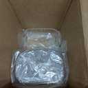 Rubbermaid Brilliance Pantry Food Storage Containers, Set of 4 (8 Pieces), BPA-Free, Clear, Airtight