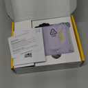 7RYMS WA2 Wireless Voice Amplifier for Teacher, Elderly with Magnetic Lavalier Mic, Personal Classroom Amplifier-Noise Canceling, 23H Working, 164ft Range, Mini Pa System for Teaching Tour Guide Yoga (Black)