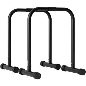 Adjustable Dip Bar, Dip Stand Station Functional Fitness Bar, Strength Training Founctional Dip Bars for Home, Fitness Equipment, Push Up Stand, Load Capacity 330LBS