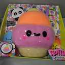 Fluffie Stuffiez Ice Cream Large Collectible Feature Plush 11" - Surprise Reveal Unboxing with Huggable ASMR Fidget DIY Fur Pulling, Ultra Soft Fluff