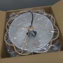 Rattan Ceiling Light Fixtures Flush Mount,3-Light Boho Light Fixtures Ceiling Mount for Bedroom,Close to Ceiling Light Modern Rattan Chandelier Lighting for Hallway Kitchen Dining Room(Yellow)