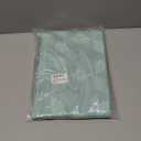 Smiry Rectangle Thanksgiving Tablecloth, 52x70 Inch Fall Waterproof Damask Table Cloth, Autumn Leaves Fabric Jacquard Table Covers for Harvest Parties, and Holiday Dinner, Turquoise