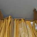 Wokceer Wedding Arch Backdrop Stand 7.2FT, 6.6FT, 6FT Set of 3 Gold Metal Arch Backdrop Stand for Wedding Ceremony Baby Shower Birthday Party Decor