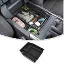 Linskip Maxfit Center Console Organizer Tray Compatible with Ford F150 2015-2020 & 2017-2021 F250 F350 F450(Bucket Seats) & 2018-2024 Expedition, Full Insert Storage Tray, Interior Accessories