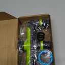 3/4-Inch Garden Hose Splitter, Outdoor Faucet Adapter, Patio Hydrant Manifold - Designed for Multiple Irrigation System Sprinkler Timers, 3-Way Hose Bib Valve-green