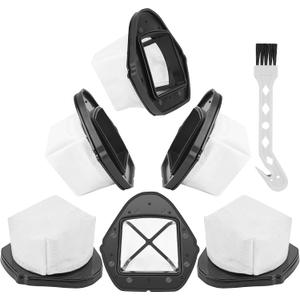 6 Pack Dust Cup Filters Replacement for Shark Cordless Hand Vac SV780 SV75Z SV728N SV726N, Compared to Part # XF769, XSB726N