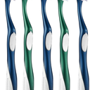 Extra Firm Toothbrushes for Adults, Extra Hard Bristles, 5 Count