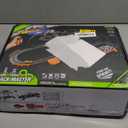 Slot Car Race Track for Kids with 4 Slot Cars, Dual Racing Electric Car Tracks Game Featuring Flash Bridge and Pendulum Toys Gifts for Boys Girls Age 6 7 8 Years Old