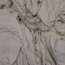 H.VERSAILTEX 2025 New Sectional Couch Covers 8 Pieces Stretch Sofa Covers for Sectional Sofa Set Separate L Shaped Couch Cover for Both Left/Right Couch (Seat and Back: 1 Chaise + 3 Sofa, Natural)