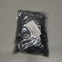 Plastic Safety Chain Barrier Chain for Crowd Control Lightweight Isolation for Construction Sites Warehouses and More (Black)