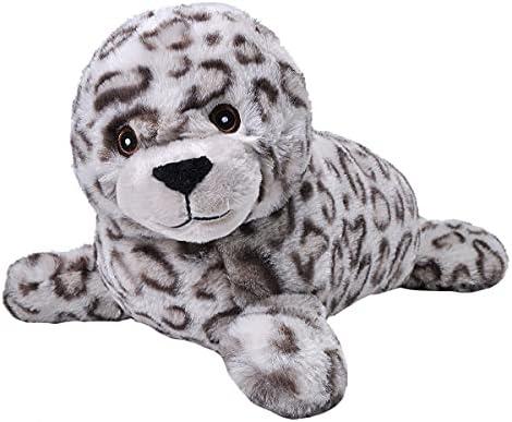 Wild Republic EcoKins Harbor Seal Pup Stuffed Animal 12 inch, Eco Friendly Gifts for Kids, Plush Toy, Handcrafted Using 16 Recycled Plastic Water Bottles