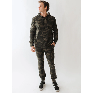 Men's Military Tracksuits 2 Piece Color Block Pullover Hoodie and Sweatpants Casual Athletic Sweatsuits Set for Men, M