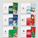 Christmas Money Holders for Cash Gift,24 Pack Christmas Money Cards with Envelopes,Cash Gift Card Holders in 6 Designs