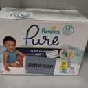 Pampers Pure Baby Diapers, Size 3 (16-28 lbs), 116, Up to 100% Leakproof, Premium Hypoallergenic Soft Diapers