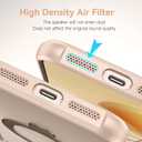 360 Spin Magnetic Stand (Pro-Version) for iPhone 16 Pro Case (Compatible with MagSafe) [Military Drop Protection] Matte Translucent Shockproof Protective Phone Case 6.3'', Desert Titanium