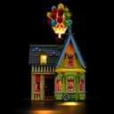 Vaodest LED Light for Lego Disney PixarUpHouse 43217 Set,Design and Configuration Compatible with Model 43217 (LED Light Only, Not Building Block Kit)