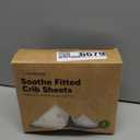 KeaBabies 2-Pack Organic Crib Sheets for Boys, Girls - 52x28 Fitted Crib Mattress Sheet Neutral, Breathable Jersey Cotton Cover for Baby Bed, Toddler Mattress, Soft & Cute Prints (Bumble Bear)