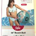 Justice Beach Ball Inflatable (18 inc Inflatable)