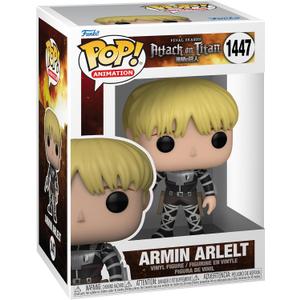 Funko POP! Animation: Attack on Titan - Armin Arlert - 1/6 Odds for Rare Chase Variant - Collectable Vinyl Figure - Gift Idea - Official Merchandise - for Kids & Adults - Anime Fans (Standard)