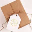 3 x 500Pcs Christmas Labels Stickers Gold Round Christmas Stickers 8 Design Self Adhesive Presents Cards Tag 1 inch Merry Christmas Envelope Seal Stickers Roll for Xmas Party Favor Supplies (Style 2)