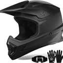 XFMT Youth Dirt Bike Helmet DOT Approved Kids Full Face Motocross Helmets, Large