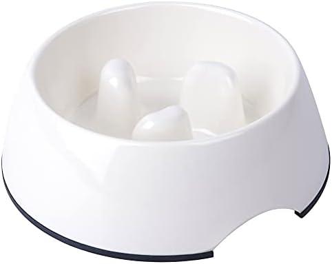 Super Design Slow Feeder Dog Bowl, 1 Cup, Nonslip, Heat-Resistant, Sturdy, Suitable for Small to Medium Sized Dogs