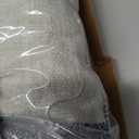 RECYCO Buffalo Paid Chenille Throw Blanket for Couch, Soft Cozy Decorative Buffalo Check Blanket Throw with Tassels for Bed Sofa, Lightweight Chenille Knitted Throw, Plaid Navy Off White, 50'' x 60''