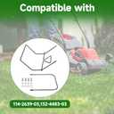 Lawn Mower Bag Frame Grass Catcher Bag Frame for Toro Rear Power inch Force Flex Bagger Replace 132-4483-03 114-2639-03