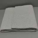 godehone Shower Mats Non Slip Without Suction Cups, PVC Loofah Bathroom Mats, Loofah Mats for Shower and Bathroom, Quick Drying, 23.6 47.2 Inch, White