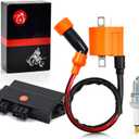 CDI Box & Ignition Coil Spark plug For Yamaha Warrior 350 1997 1998 1999 2000 2001 348cc 3GD-85540-40-00