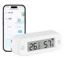 EMylo WiFi Thermometer Hygrometer Sensor, Wireless Indoor Temperature Humidity Monitor with App Control, Notification Alerts, Free Data Storage Export, for Home Pet Greenhouse, Compatible with Alexa