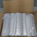 TYPLASTICS 40-45 Gallon Clear Trash Can Liners - 40" x 48"  High Density Garbage Bags - Case of 250  Multipurpose for Office, Outdoor, Recycling, Industrial and Commercial (1 Count (Pack of 250))
