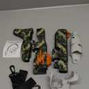 Relohas VR Handle Accessories for Meta Quest 3, 3S, Gun Stock for Oculus Quest, Weighted Controller Grips, Enhance Realistic FPS Gaming Experience (Camouflage)