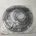 5 Pieces Christmas Metal Wreath Frame Ring Round DIY Macrame Floral Crafts Wire Wreath Form Christmas Decoration Door Craft (Deep Green, 12 Inch, 8 Inch)