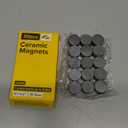 Ultra-Strong Ceramic Round Magnets (0.7x0.2"/18x5mm, 30 pcs) - Heavy Duty Magnets, Non-Corrosive, High Thermal Resistance, Versatile For Home, Office, Workshop, Whiteboard, Fridge And Hobby Use