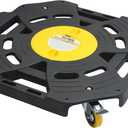 MaxxHaul Heavy Duty Tire Dolly 300 lb Capacity Rolling Wheel Dolly with 4 Swivel Casters Portable Tire Storage and Transport Mover for Garage Shop and Warehouse (80746)